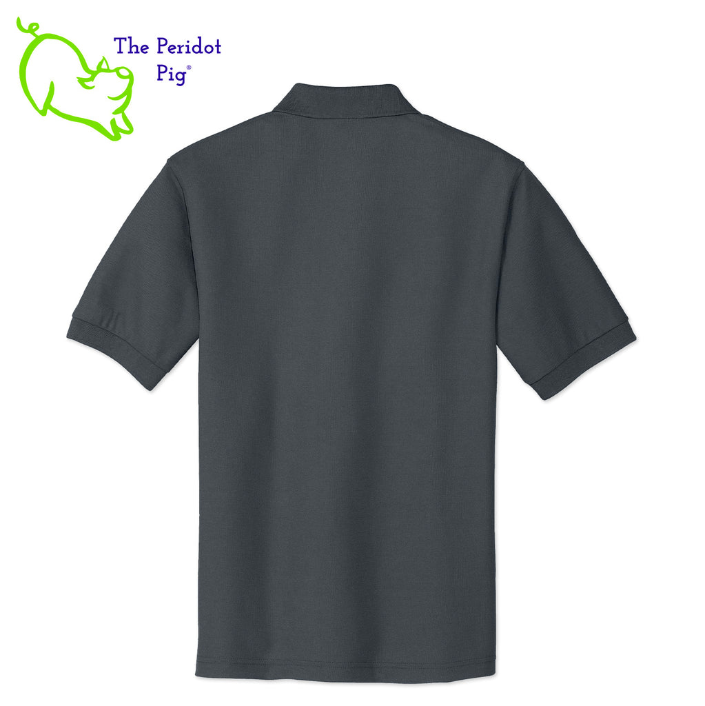 Renowned for its resilience, our incomparably comfortable classic polo is second to none. Expertly designed to resist wrinkles and shrinkage, this must-have polo delivers a luxuriously soft feel. Featuring the iconic EAA Chapter 5 logo on the left chest, you won't ever regret choosing this timeless piece. Back view shown in Charcoal