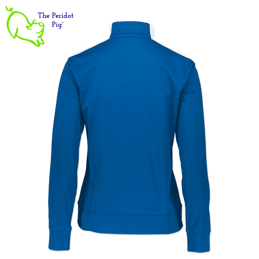 Not only is the EAA Chapter 5 women's logo quarter zip shirt stylish, but it also offers practical features. Made of heavyweight 100% polyester matte brushed tricot, it's ideal for those who prefer a light-weight layer. The contrast color inserts on the collar and shoulder add a touch of sophistication, while the front pouch pocket is perfect for storing your essentials. The women's version is a more slightly tapered cut. Back view shown.