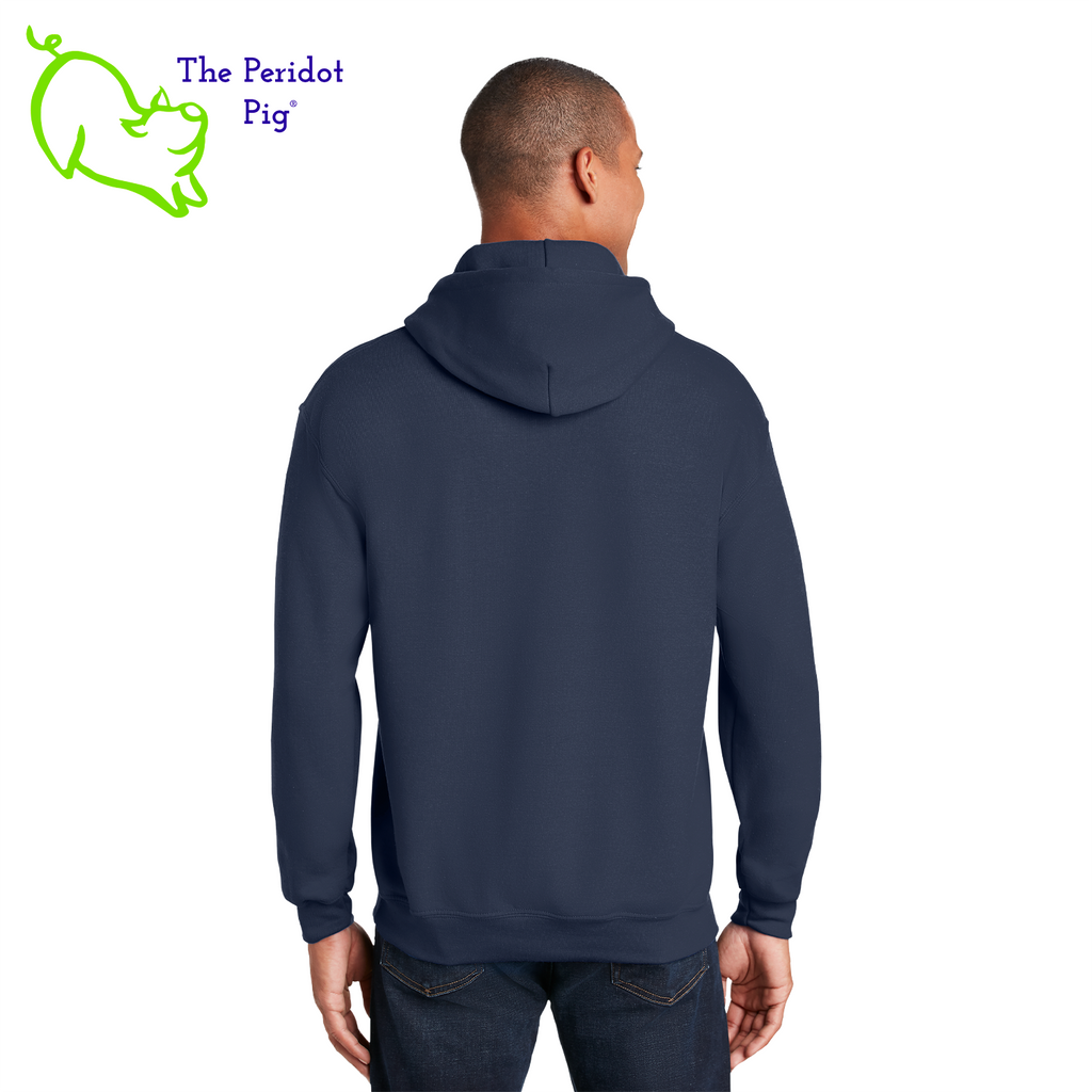 Show your EAA Chapter 5 pride with this stylish pullover hoodie. Whether you are a member of the Experimental Aircraft Association or just a fan, these hoodies are a great add to your wardrobe staples.  Crafted from a soft and comfortable material, this hoodie features a loose cut and the EAA Chapter 5 logo in your choice of color on the front. The back is left blank for a classic, minimalist look. Back view shown in Navy.