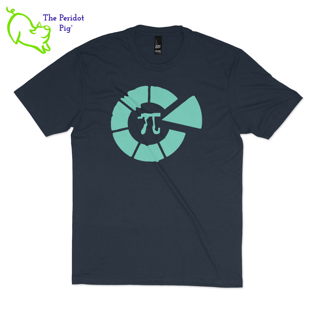 These shirts feature the Healthy Pi Inc logo in a light-weight matte finish. Available in 5 colors in a super, soft fabric blend, these are the perfect attire for your daily routine. Front view shown in navy.