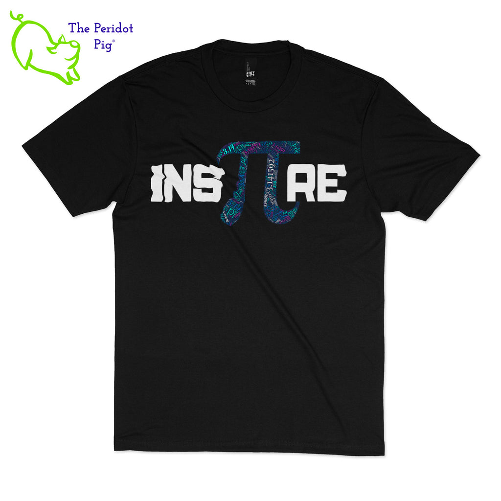 Prepared to be inspired by our latest PI t-shirt! Available in 5 soft colors, these are the perfect attire for your PI day celebrations on March 14th. We've created these shirts with a light-weight vinyl on a soft and comfortable t-shirt. Front view shown in black.