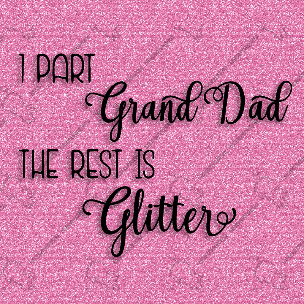 Text rendering on pink for the Grand Dad selection.