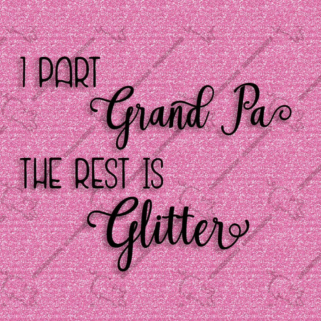 Text rendering on pink for the Grand Pa selection.