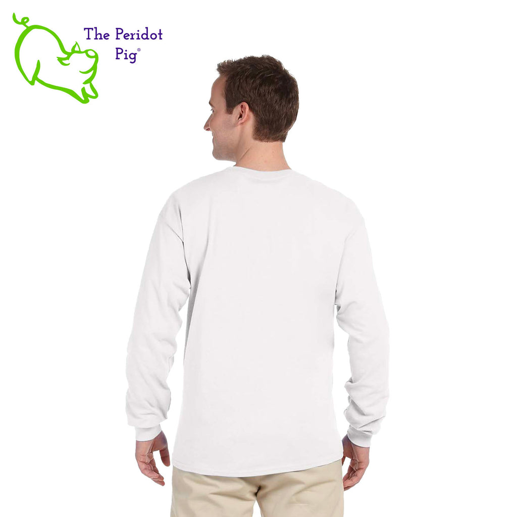 A new shirt for National Diabetes Month! For some, the pancreas just says, "Nope." The t-shirt front features a Type 1 Diabetes logo with the words, "Nope. -My Pancreas". The back is blank. This a nice, comfy heavy-weight t-shirt. Perfect for the Fall. Back view shown on a model in white.